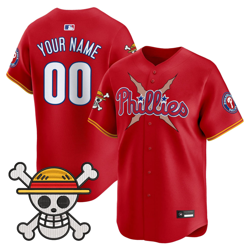 Philadelphia Phillies x OP Vapor Premier Limited Custom Jersey - Stitched