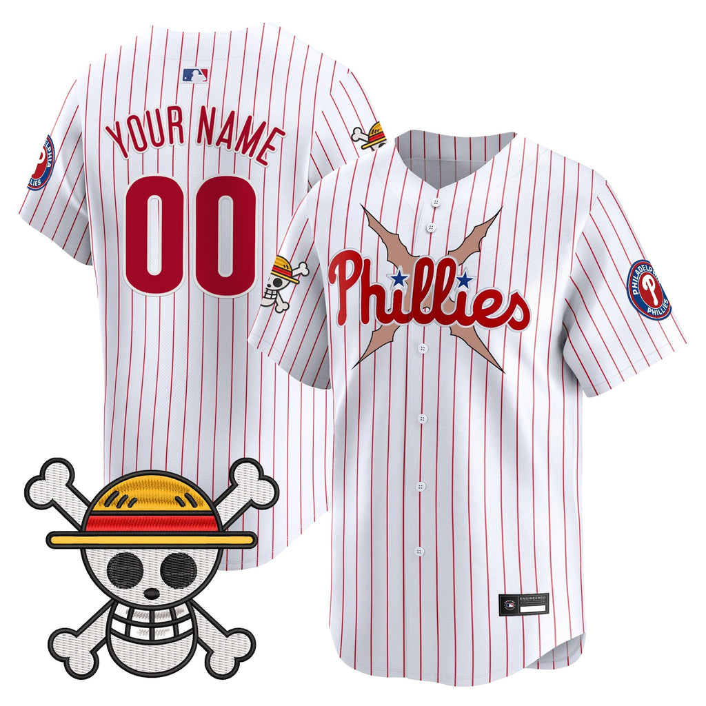 Philadelphia Phillies x OP Vapor Premier Limited Custom Jersey - Stitched