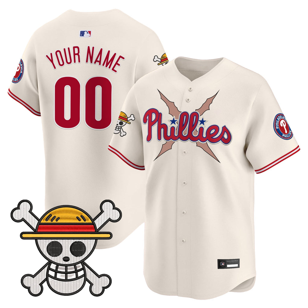 Philadelphia Phillies x OP Vapor Premier Limited Custom Jersey - Stitched