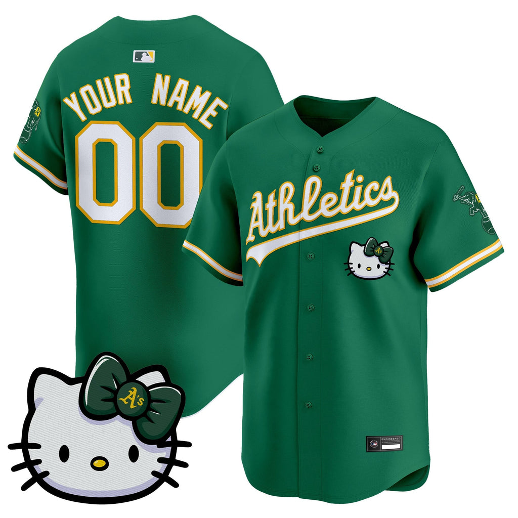 Oakland Athletics Meow KT Vapor Premier Limited Custom Jersey – All Stitched
