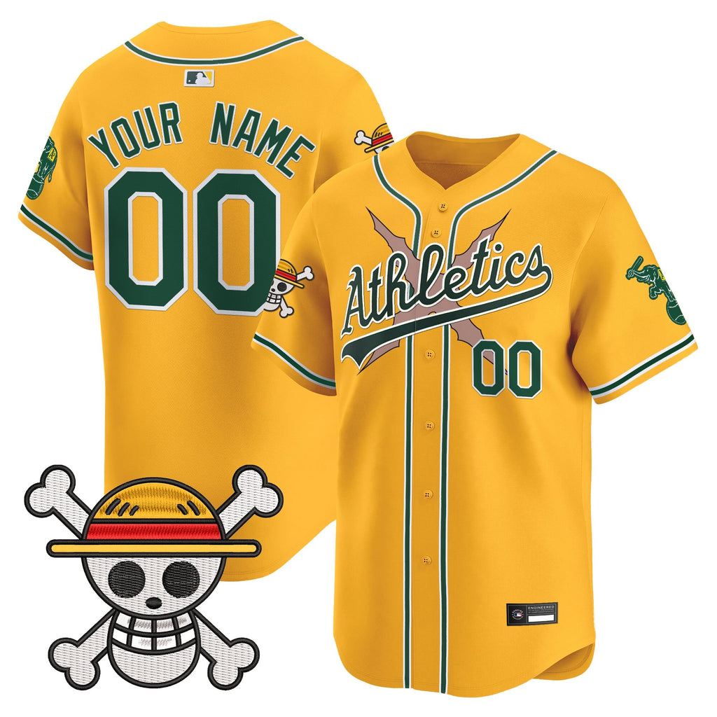 Oakland Athletics x OP Vapor Premier Limited Custom Jersey - Stitched