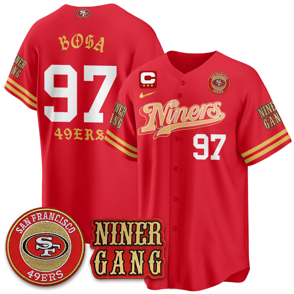 SF Born x Raised Baseball Men Jersey - All Stitched