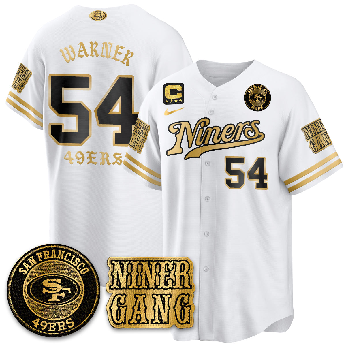 SF Born x Raised Baseball Men Jersey - All Stitched