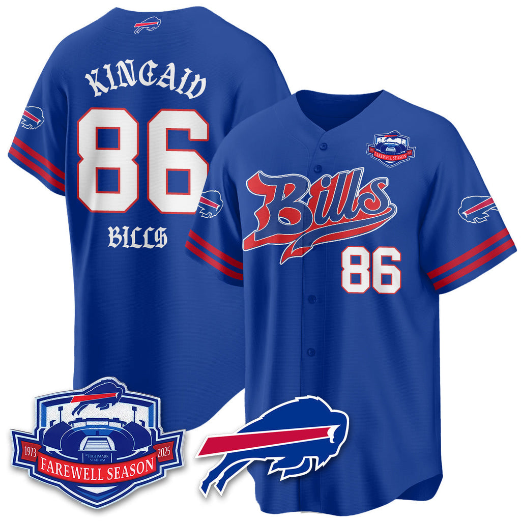 BUF Born x Raised Baseball Men Jersey - All Stitched