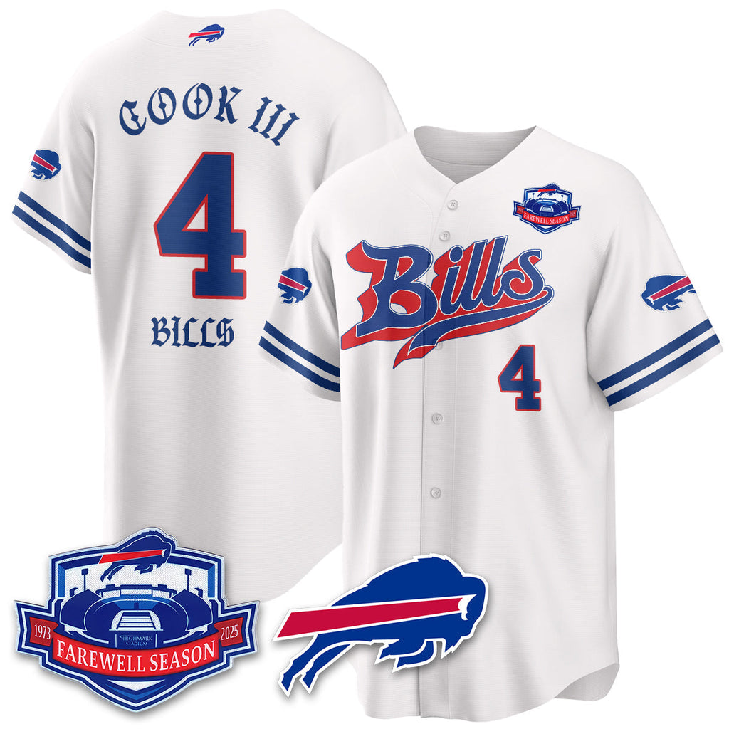 BUF Born x Raised Baseball Men Jersey - All Stitched