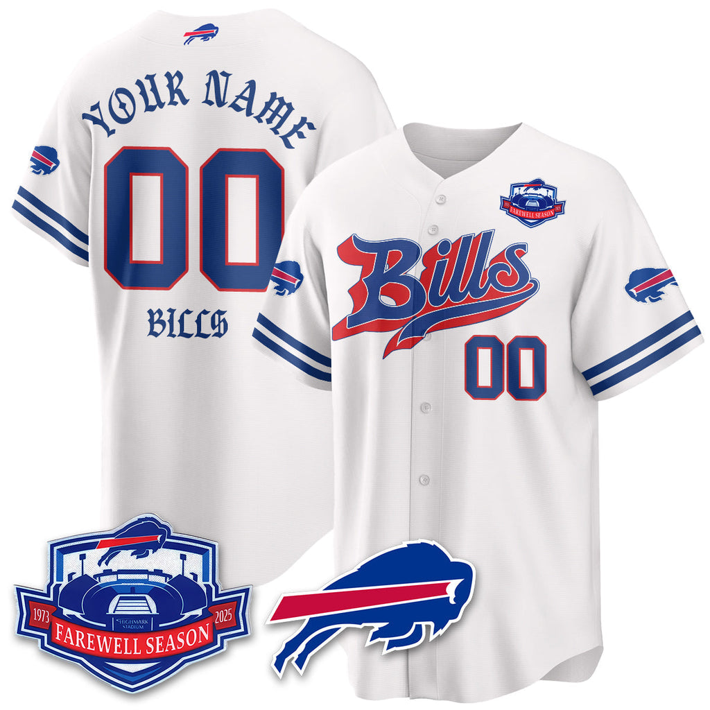 BUF Born x Raised Baseball Jersey - All Stitched
