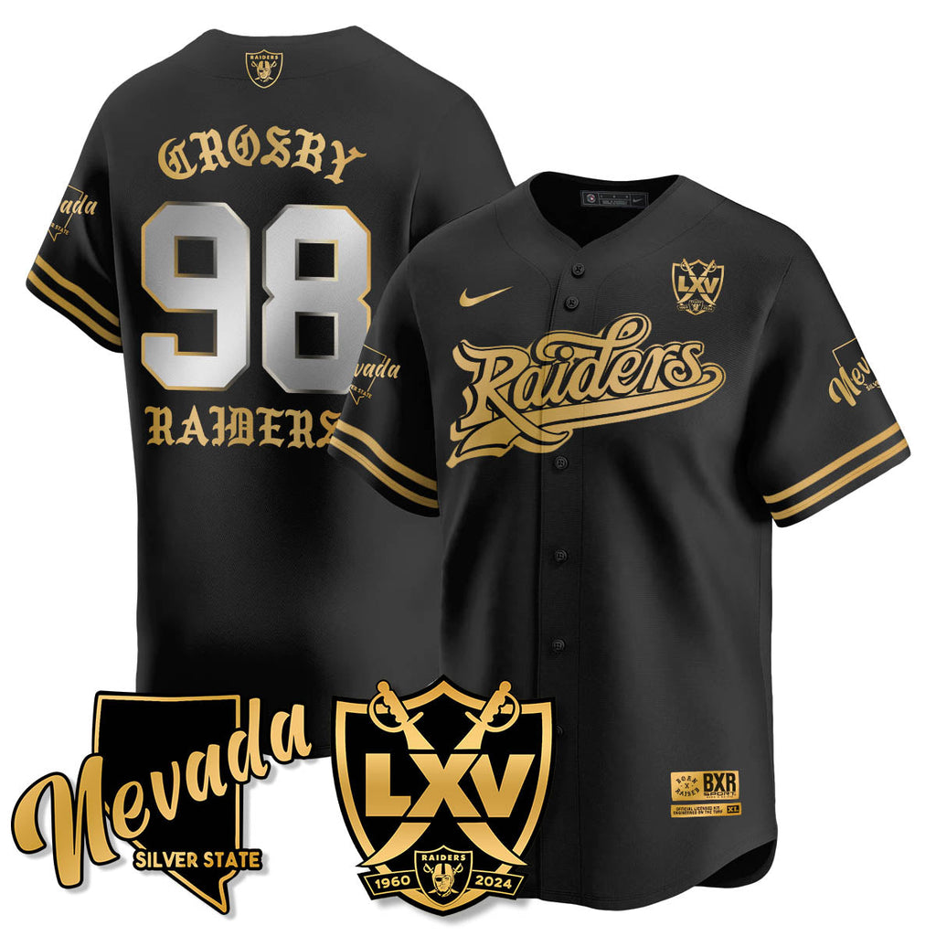 LVR Born x Raised Baseball Jersey - All Stitched