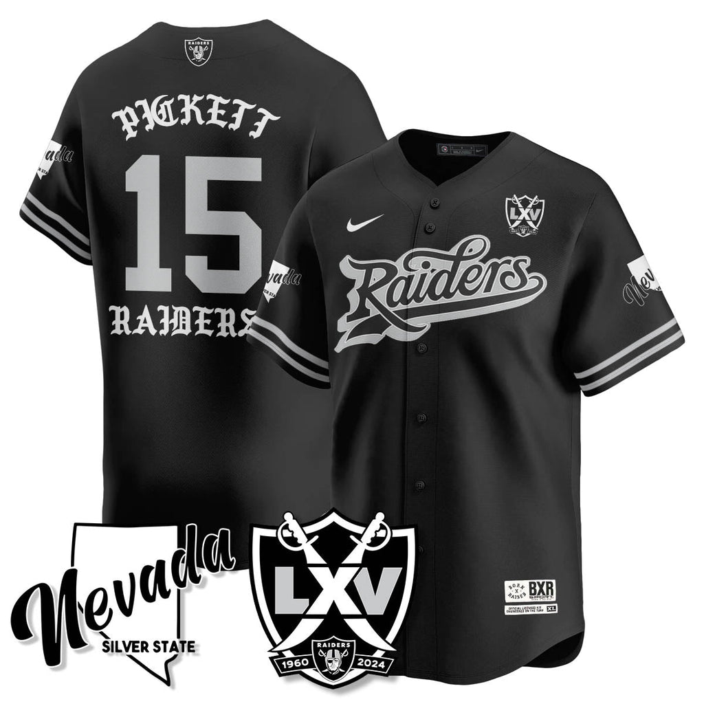 LVR Born x Raised Baseball Men Jersey - All Stitched