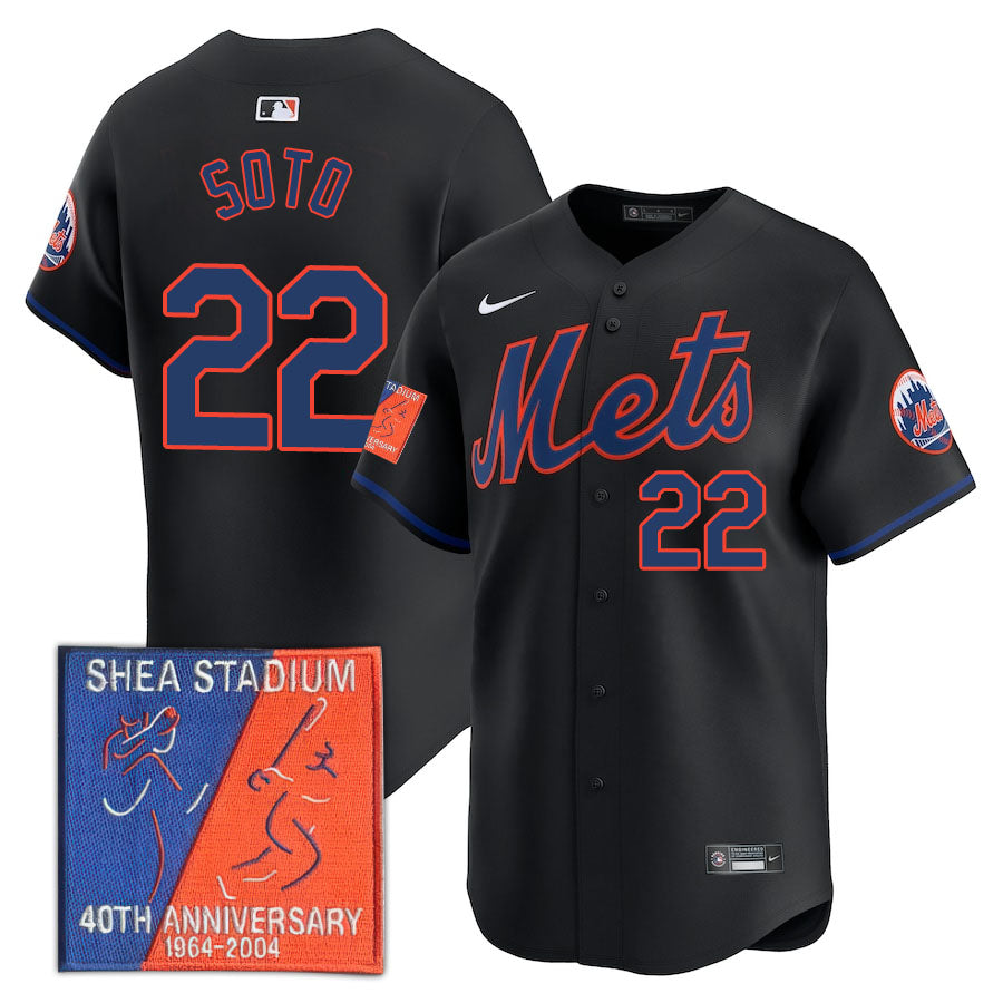 NYM Limited Men Jersey - 2004 Patch - All Stitched