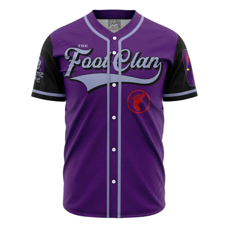 Foot Clan Teenage Mutant Ninja Turtles Baseball Jersey