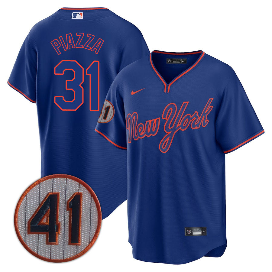 NYM Limited Men Jersey - 2021 Patch - All Stitched
