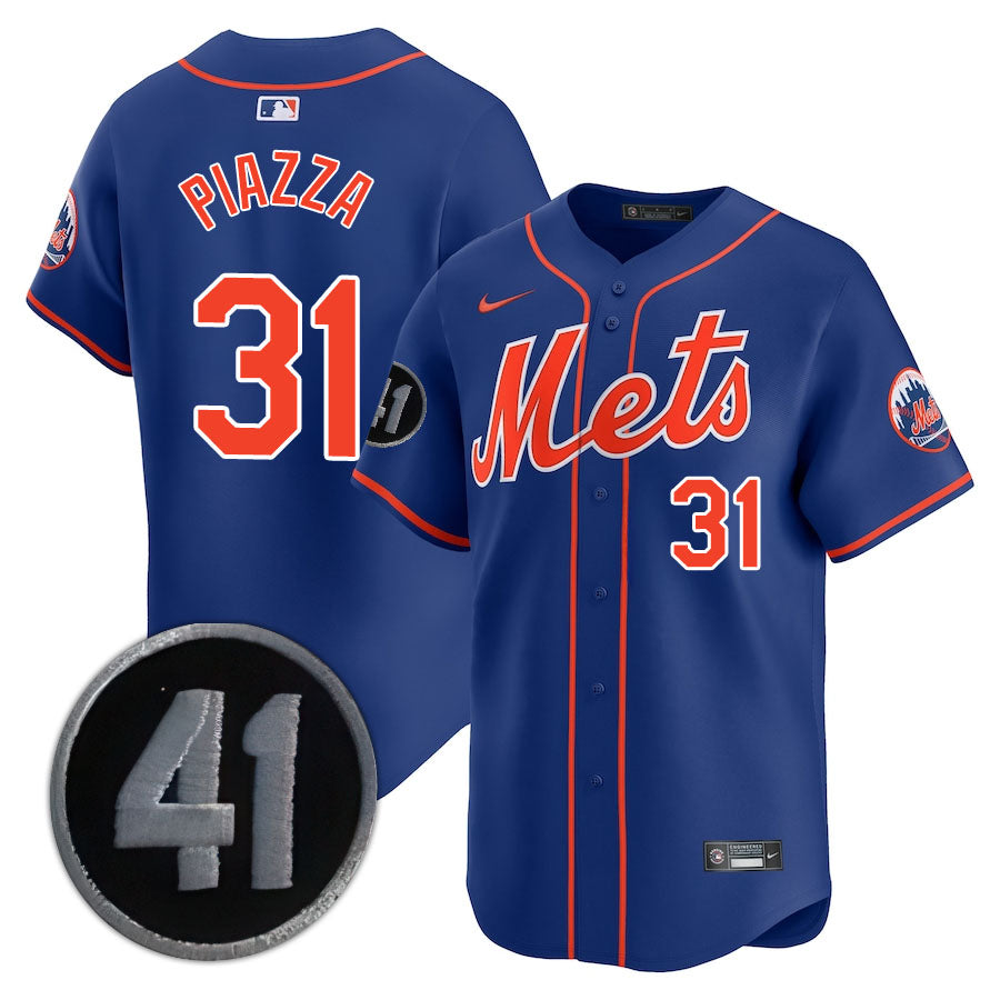 NYM Limited Jersey - 2020 Patch - All Stitched