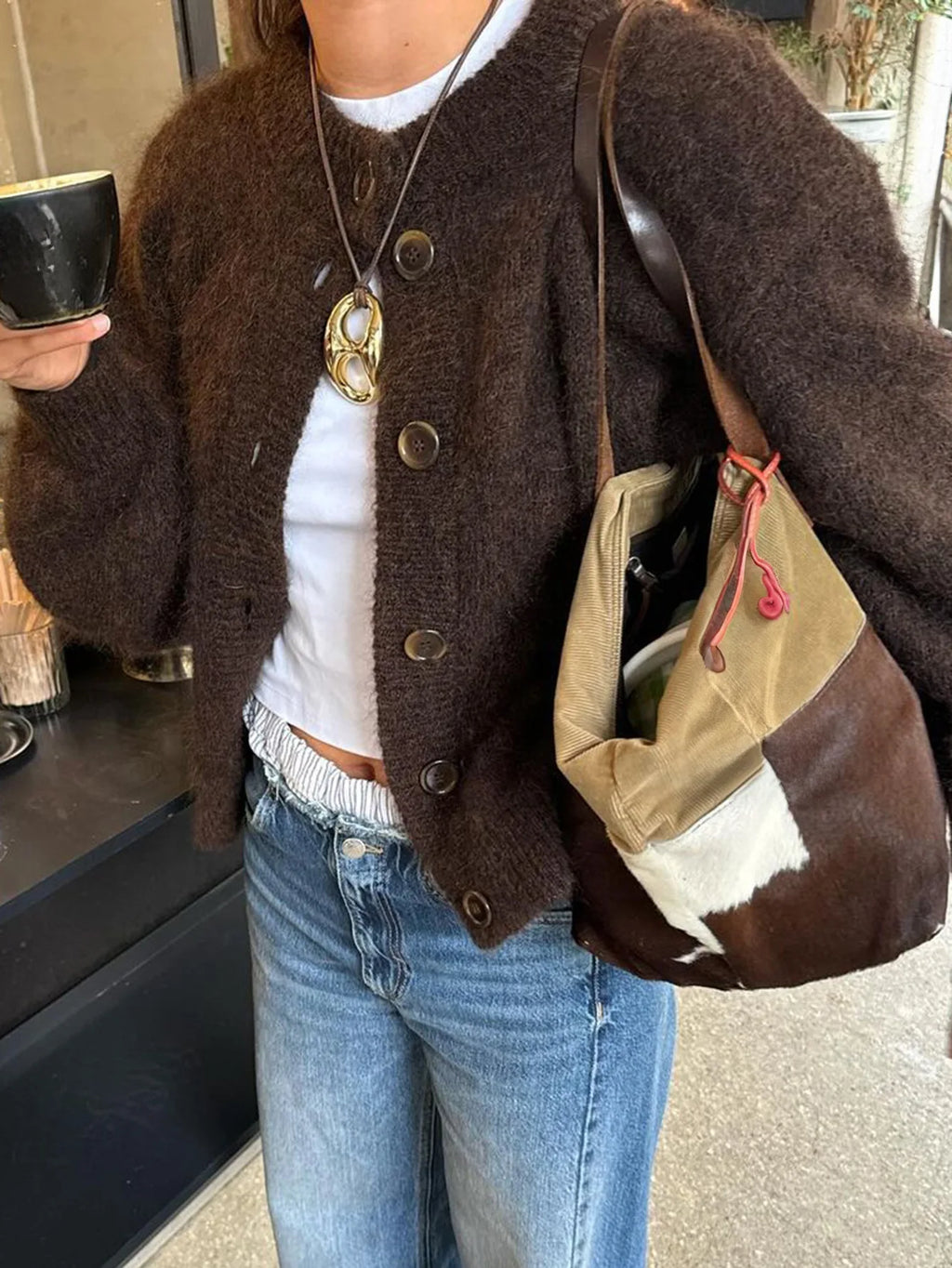 Women Button Down Sweater Fall Winter Knit