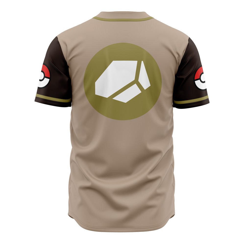 Stone Edges Pokémon Baseball Jersey – Stylish Unisex Fan Apparel For Gamers &amp; Collectors