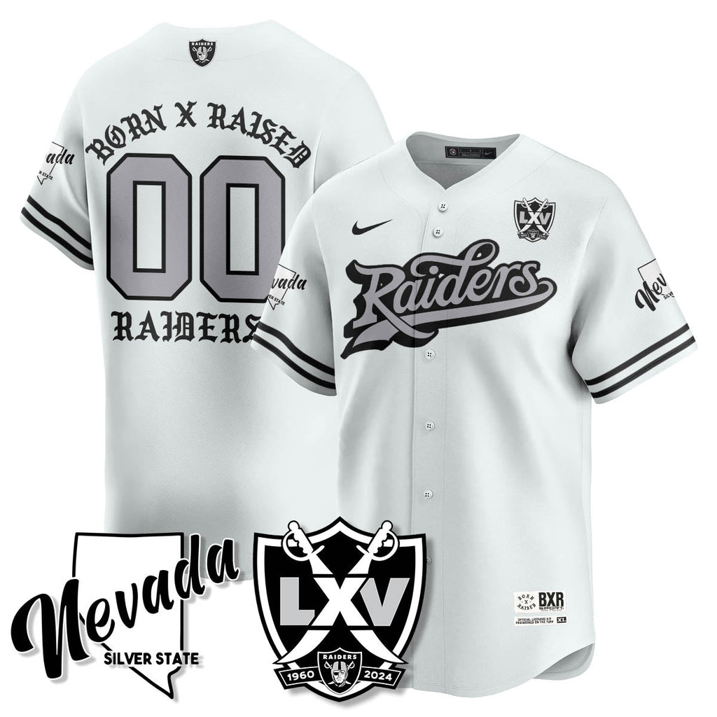 LVR Born x Raised Baseball Men Jersey - All Stitched