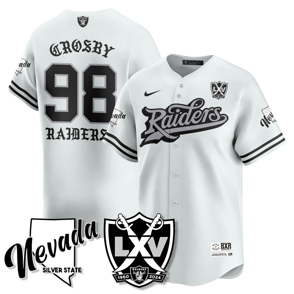 LVR Born x Raised Baseball Men Jersey - All Stitched