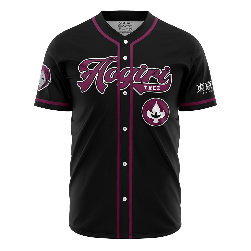 Anime-Inspired Black Baseball Jersey - Stylish &amp; Comfortable Sportswear For Fans