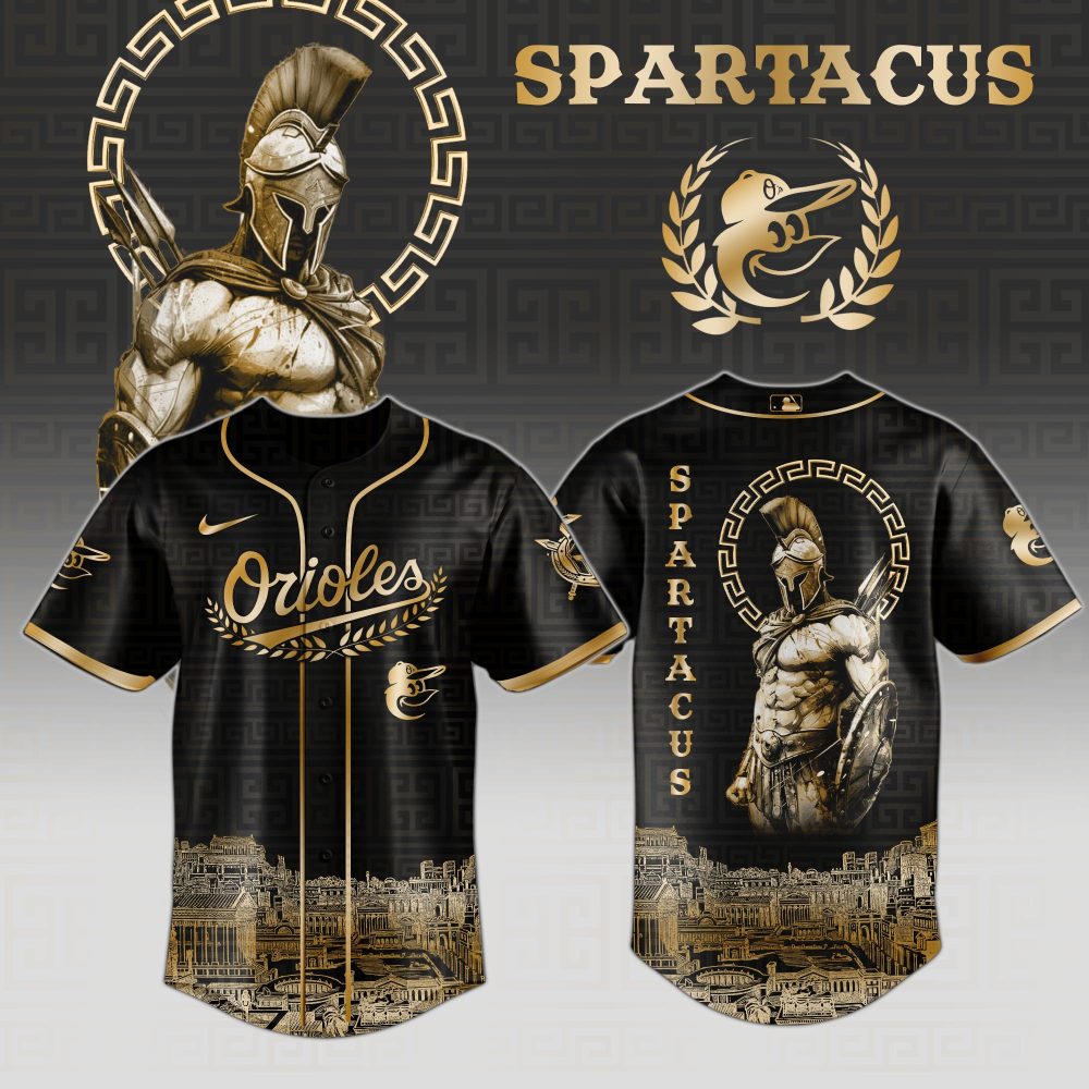 Spartacus Warrior Jersey - Premium Gladiator Design For Sports Fans