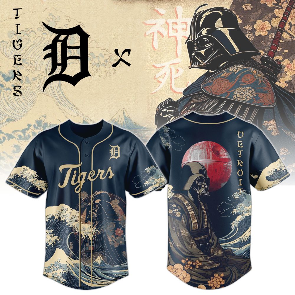 Limited Edition Samurai Darth Vader Baseball Jersey – Epic Style For Fans!