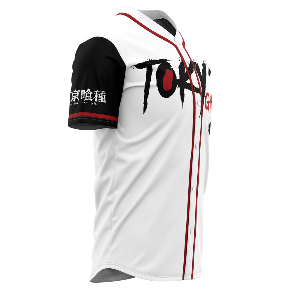 Tokyo Ghoul Baseball Jersey – Anime-Inspired Graphic Tee For Fans – Stylish &amp; Comfortable Gear