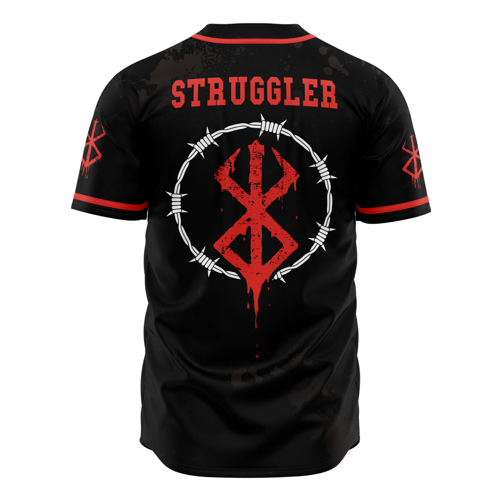 Anime Berserk Baseball Jersey – Bold Graphic Tee For Fans, Unisex, Premium Quality