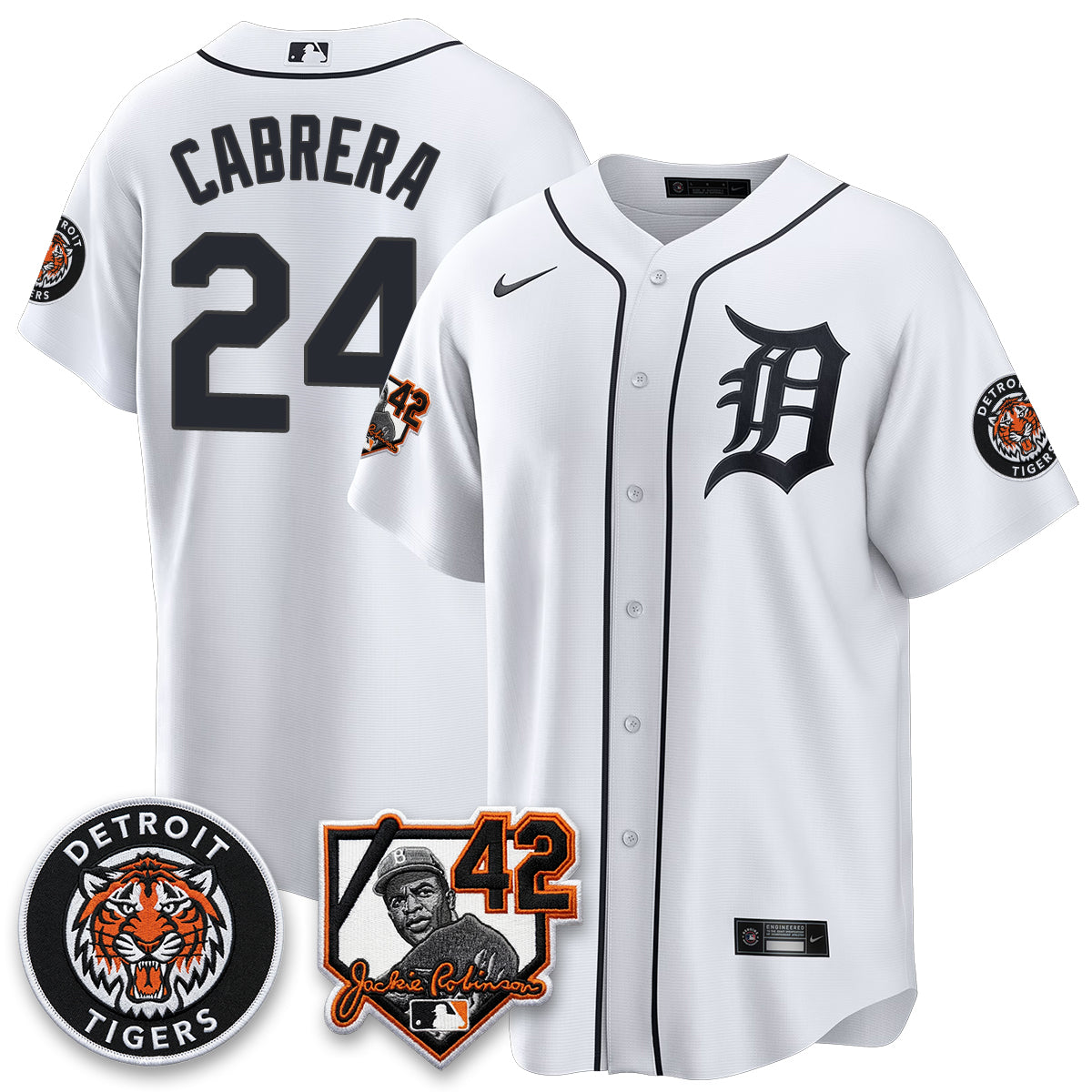 Detroit Tigers 2026 Jackie Robinson Day Vapor Limited Jersey - All Stitched