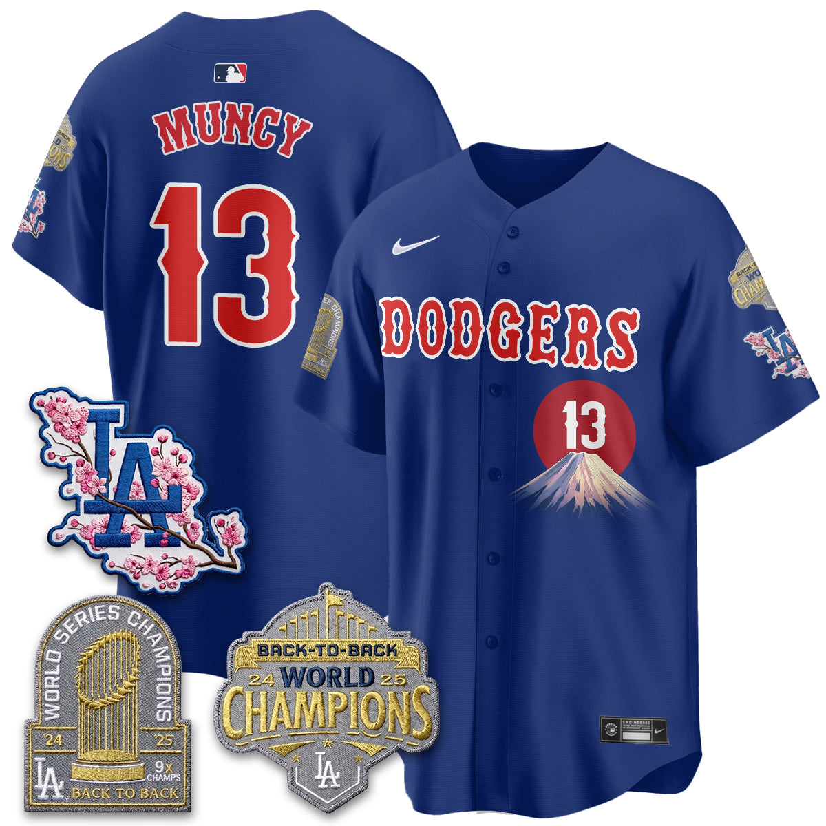 Los Angeles Dodgers Japanese Heritage Night 2026 Jersey - All Stitched V2