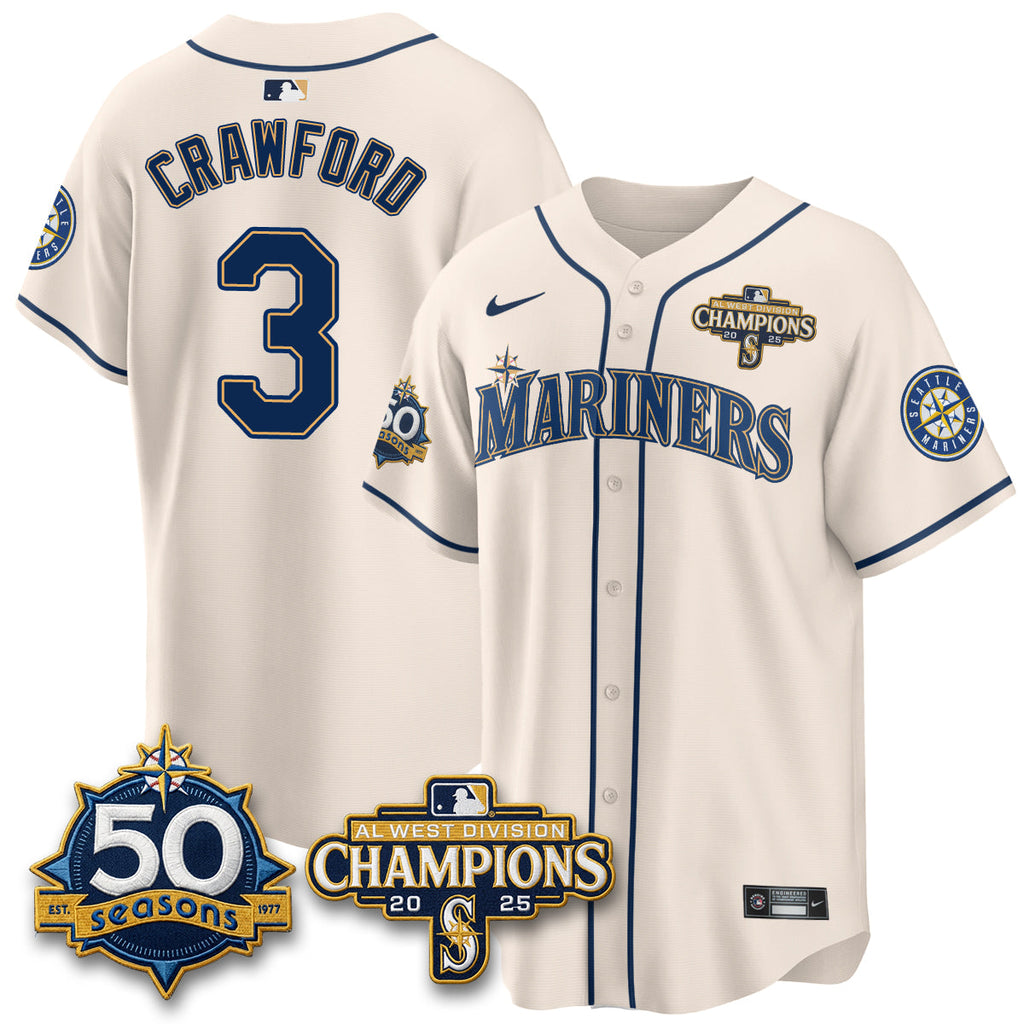 SEA Vapor Premier Limited Jersey - 50th Anniversary & AL West Division Champions - Steelheads Community Funds - All Stitched