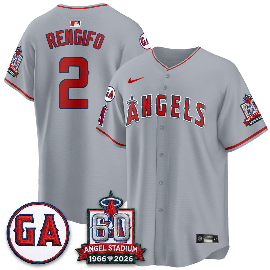 Los Angeles Angels 60th Anniversary Vapor Jersey - All Stitched V3