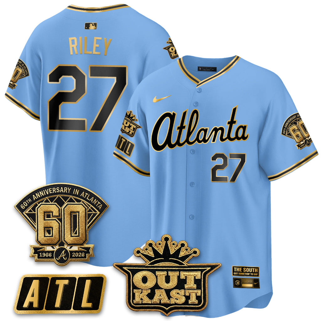 Atlanta Braves 2026 Gothic Edition Vapor Limited Jersey - All Stitched