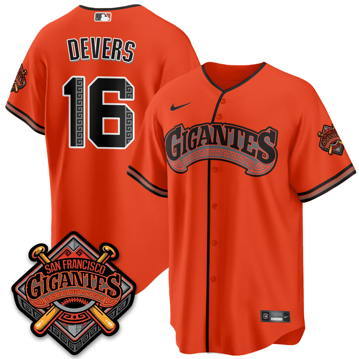 SF GIGANTES Vapor Limited Men Jersey - All Stitched