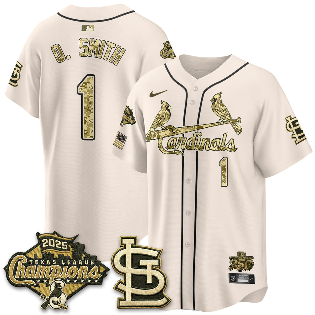 St. Louis Cardinals 2026 Armed Forces Day Jersey - All Stitched