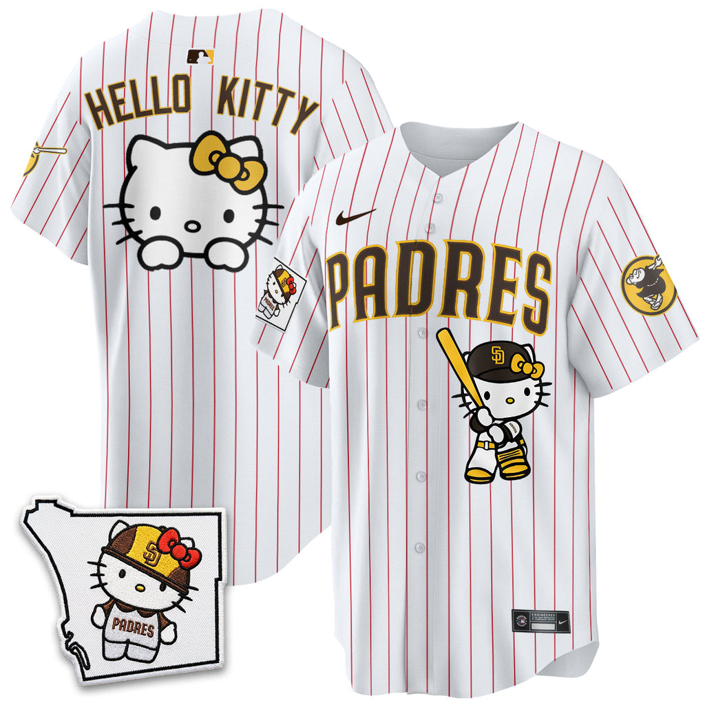 San Diego Padres x Meow KT Vapor Limited Jersey - All Stitched V2