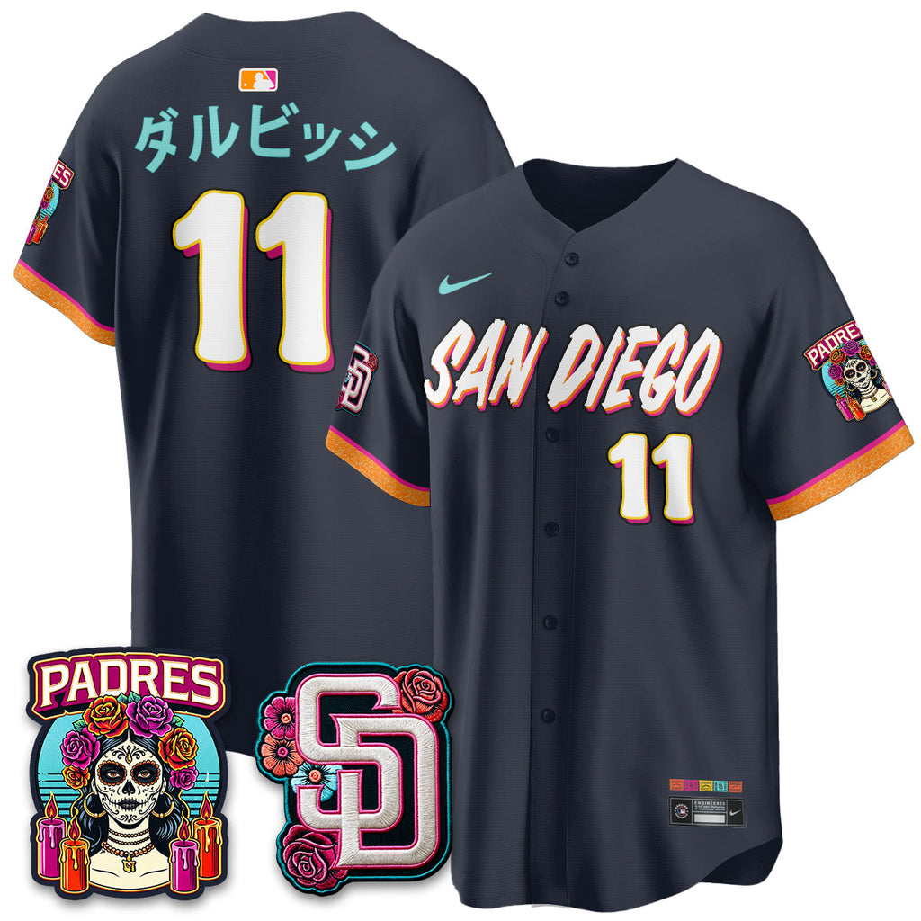 San Diego Padres 2026 City Connect Vapor Premier Limited Jersey - All Stitched V2