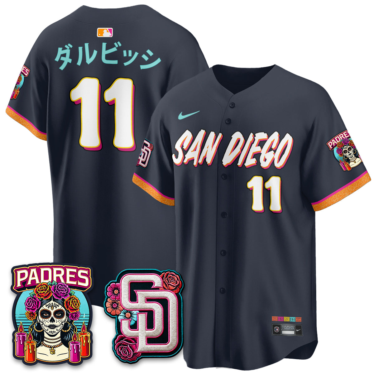 San Diego Padres 2026 City Connect Vapor Premier Limited Jersey - All Stitched V2