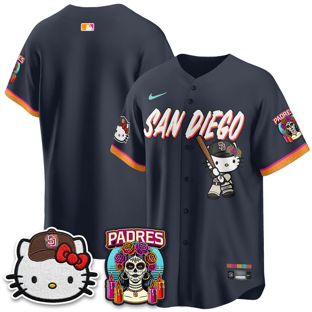 San Diego Padres 2026 City Connect x Meow KT Vapor Limited Jersey - All Stitched