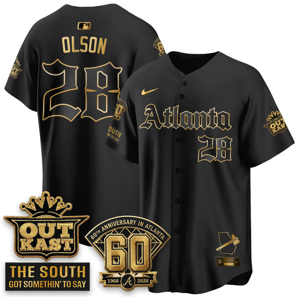 Atlanta Braves 2026 Gothic Edition Vapor Limited Jersey - All Stitched