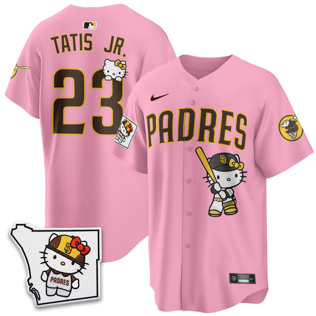 San Diego Padres x Meow KT Vapor Limited Jersey - All Stitched V2
