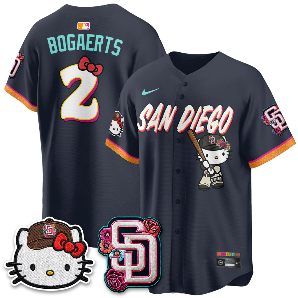 San Diego Padres 2026 City Connect x Meow KT Vapor Limited Jersey - All Stitched