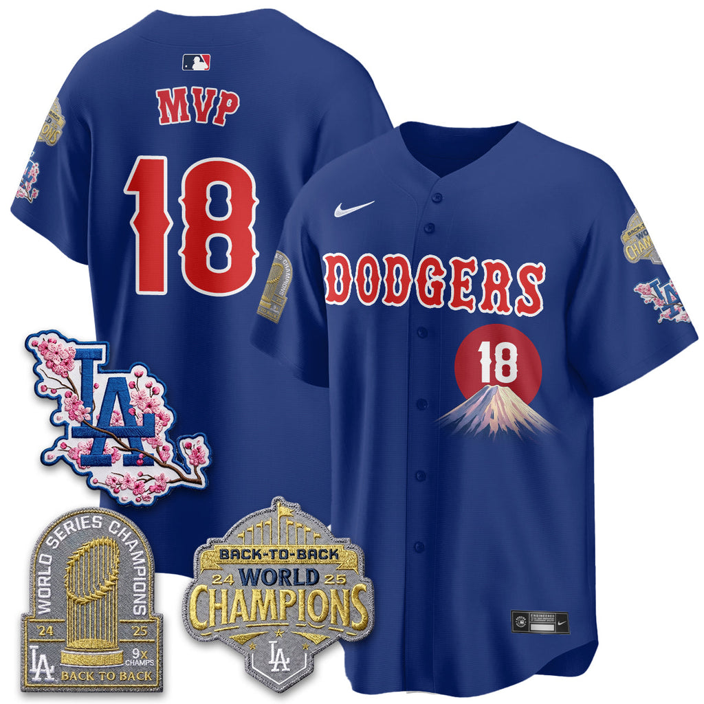 Los Angeles Dodgers Japanese Heritage Night 2026 Jersey - All Stitched V2
