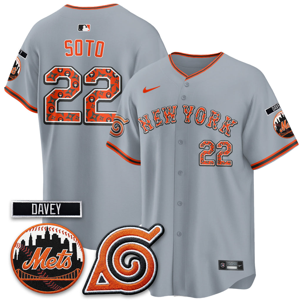 New York Mets x Naruto Nights 2026 Vapor Limited Jersey - All Stitched V2