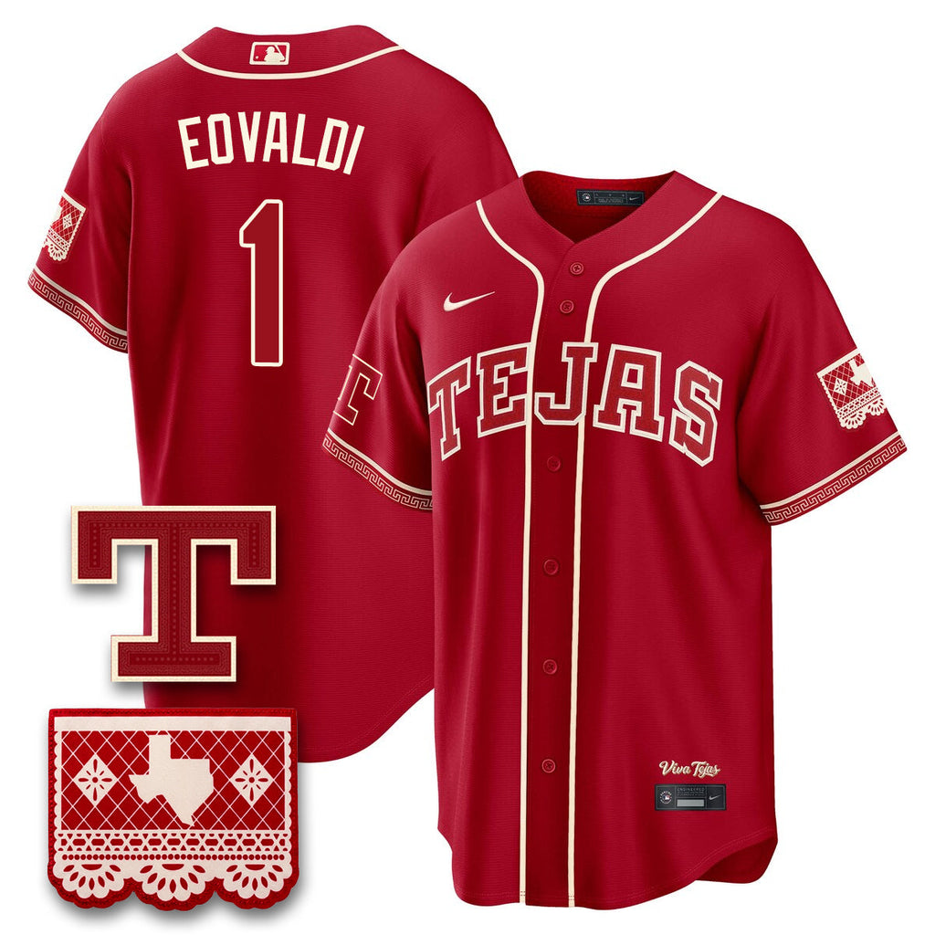 Texas Rangers 2026 City Connect Vapor Jersey - All Stitched
