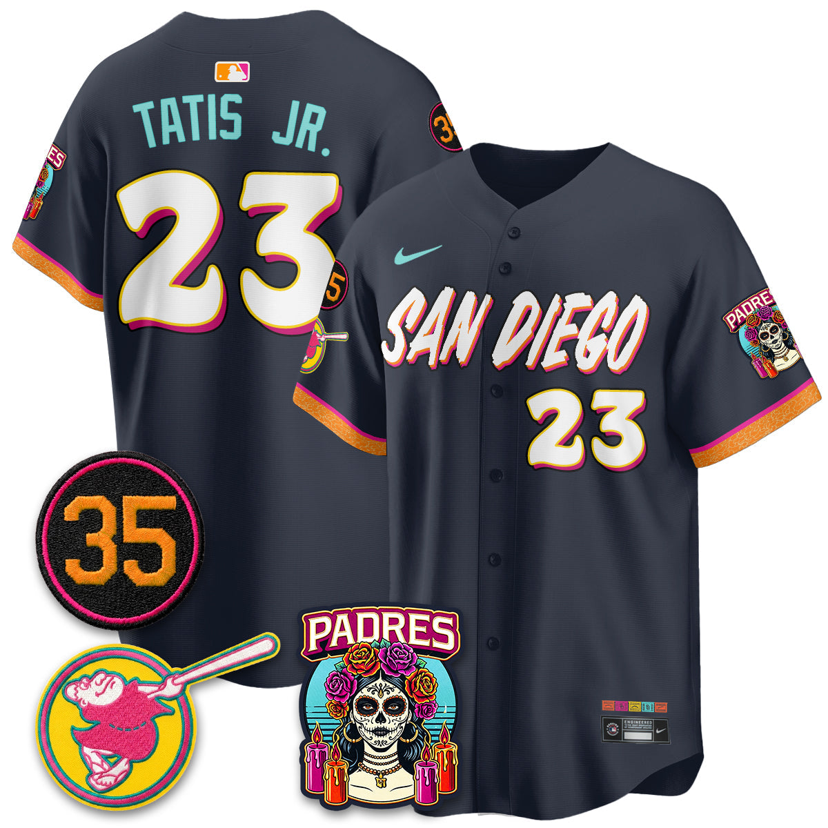 San Diego Padres 2026 City Connect Vapor Premier Limited Jersey - All Stitched V2