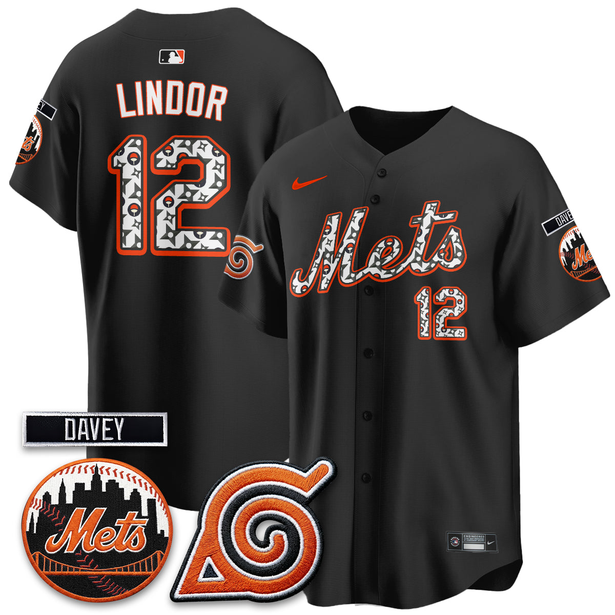 New York Mets x Naruto Nights 2026 Vapor Limited Jersey - All Stitched V2