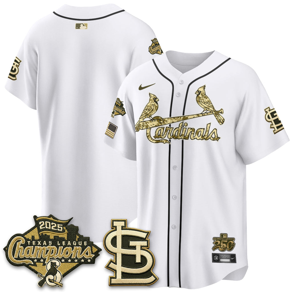 St. Louis Cardinals 2026 Armed Forces Day Jersey - All Stitched