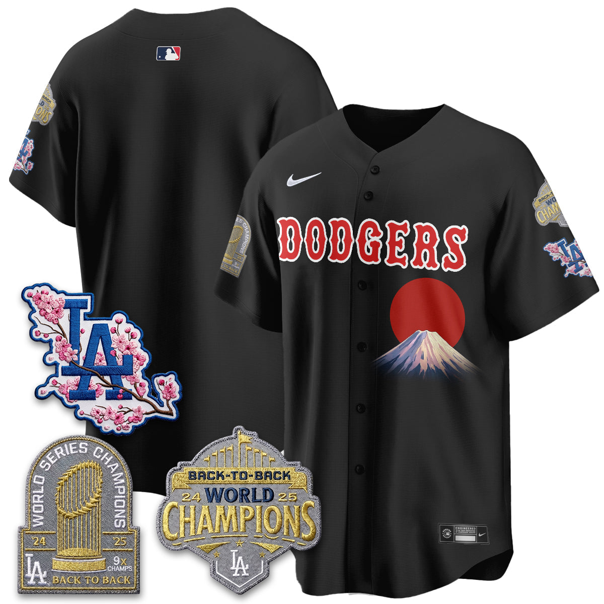 Los Angeles Dodgers Japanese Heritage Night 2026 Jersey - All Stitched V2