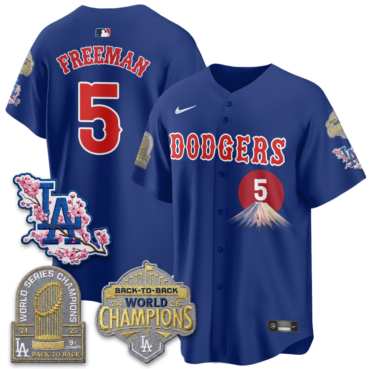 Los Angeles Dodgers Japanese Heritage Night 2026 Jersey - All Stitched V2