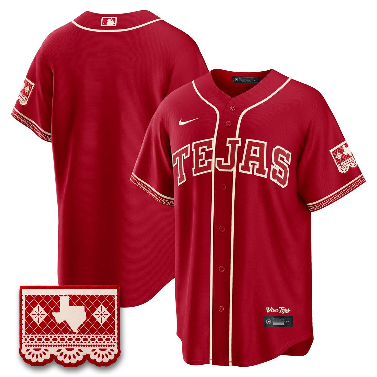 Texas Rangers 2026 City Connect Vapor Jersey - All Stitched
