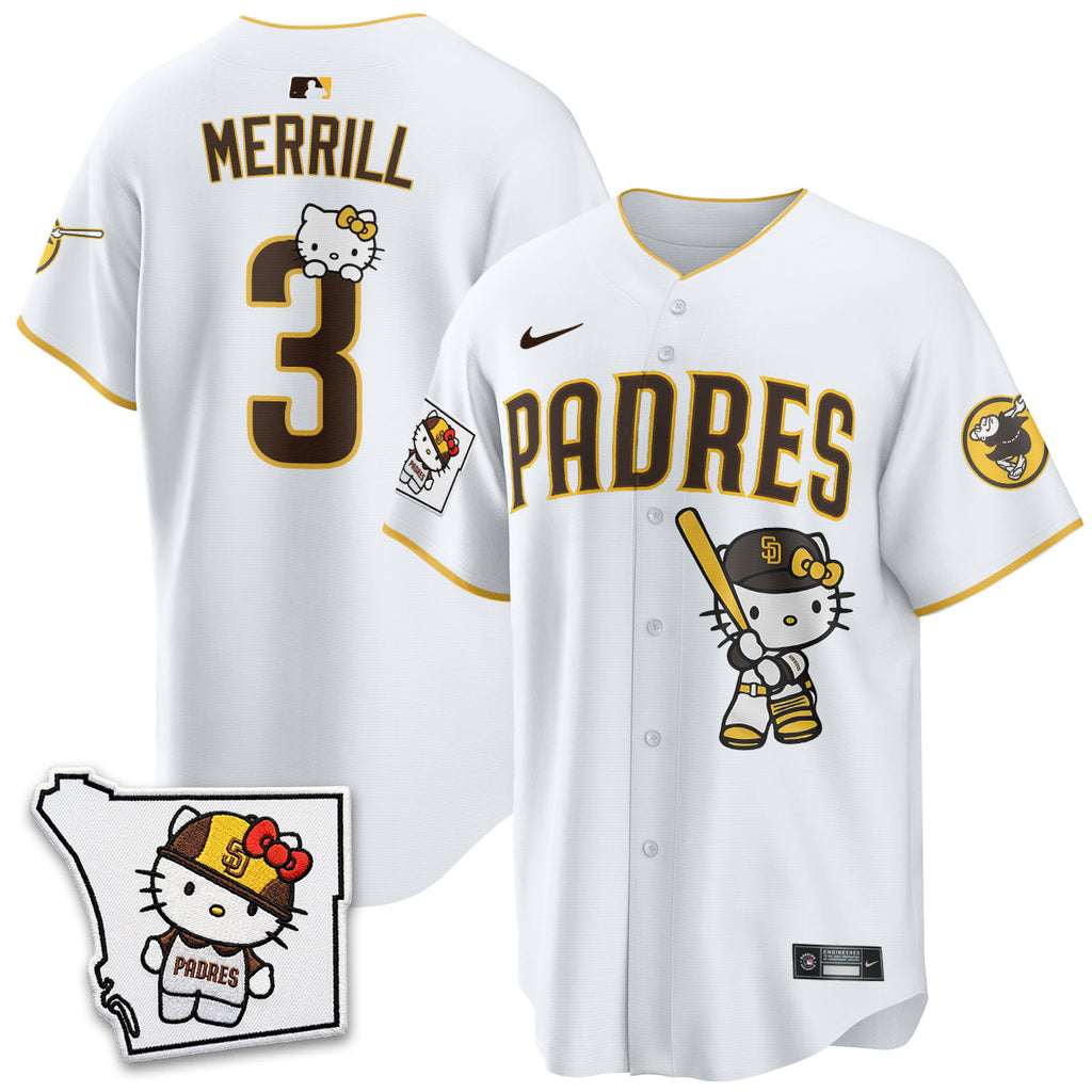 San Diego Padres x Meow KT Vapor Limited Jersey - All Stitched V2