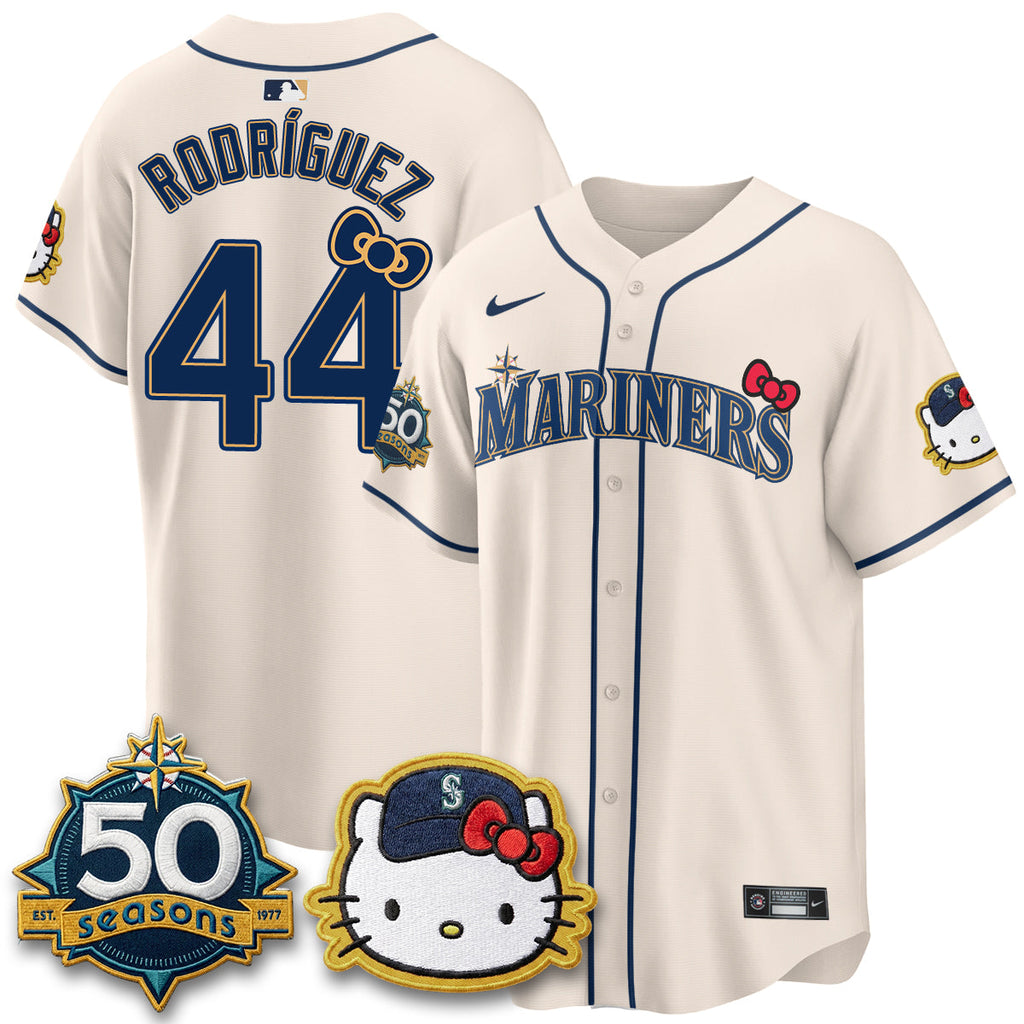 Seattle Mariners x Meow KT Night Limited Jersey - All Stitched